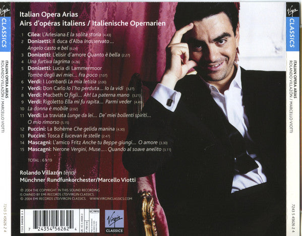 ROLANDO VILLAZON - Italian Opera Arias