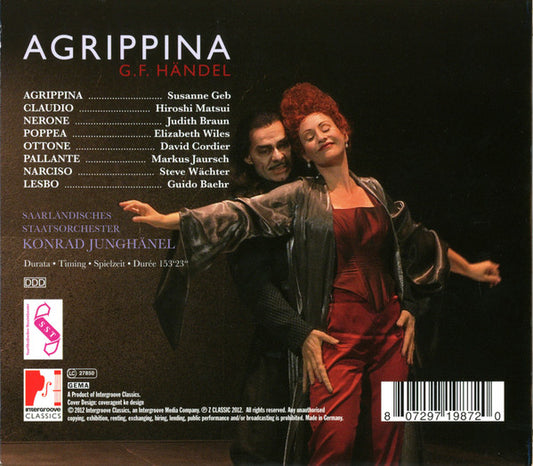 HANDEL: AGRIPPINA - GEB,  MATSUI, WILES (2 CDS)
