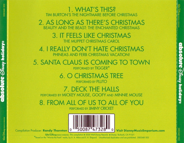 ABSOLUTE DISNEY: HOLIDAY