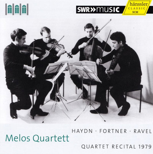 HAYDN, FORTNER & RAVEL: Quartet Recital 1979 - Melos Quartett