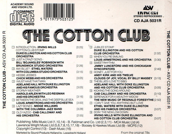 The Cotton Club - Various Artists