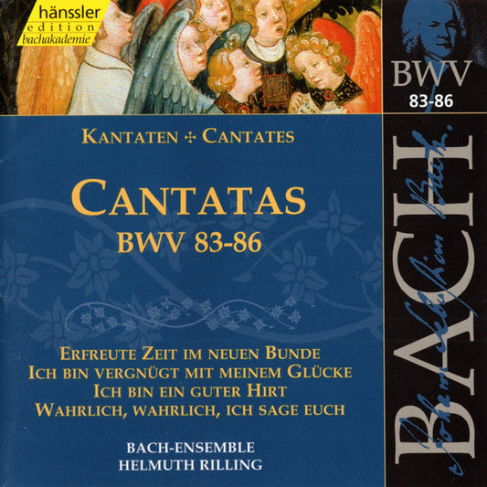 BACH: CANTATAS BWV 83-86  - BACH-ENSEMBLE, HELMUTH RILLING