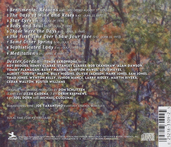 DEXTER GORDON: The Art of the Ballad