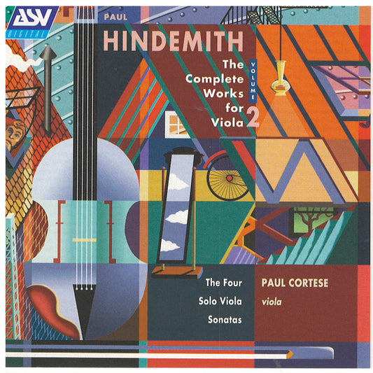HINDEMITH: The Complete Works for Viola - VOL. 2 - Paul Cortese