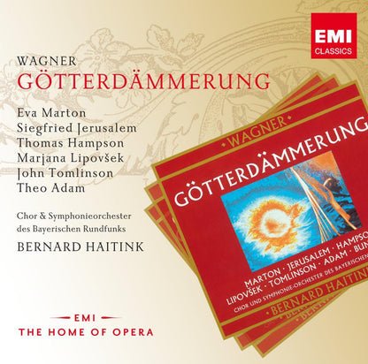 WAGNER: GOTTERDAMMERUNG - HAITINK, BAYERN RUNDFUNK SYMPHONIE ORCHESTER (4 CDS)