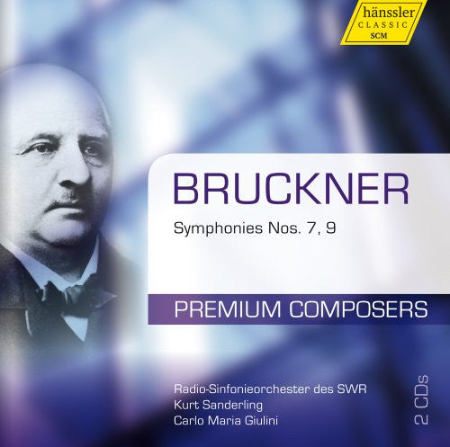 BRUCKNER: Symphonies Nos. 7 & 9 - Radio-Sinfonieorchester Stuttgart des SWR, Cambreling, Giulini (2 CDs)