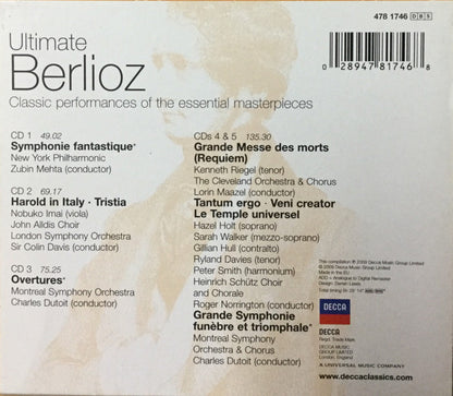 BERLIOZ: THE ULTIMATE BERLIOZ - 5 CDs