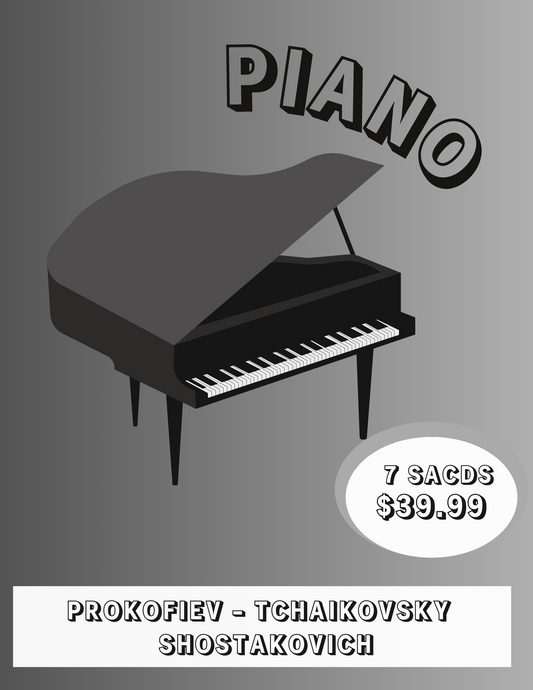 PIANO BUNDLE - 7 SACDS