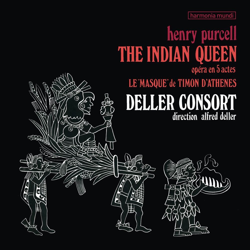 PURCELL: THE INDIAN QUEEN - DELLER CONSORT, ALFRED DELLER (2 VINYL LP)