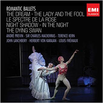 Romantic Ballets - The Dream • The Lady And The Fool • Night Shadow • Monotones I • The Dying Swan • Le Spectre De La Rose - KARAJAN / PHILARMONIA ORCHESTRA (2 CDS)