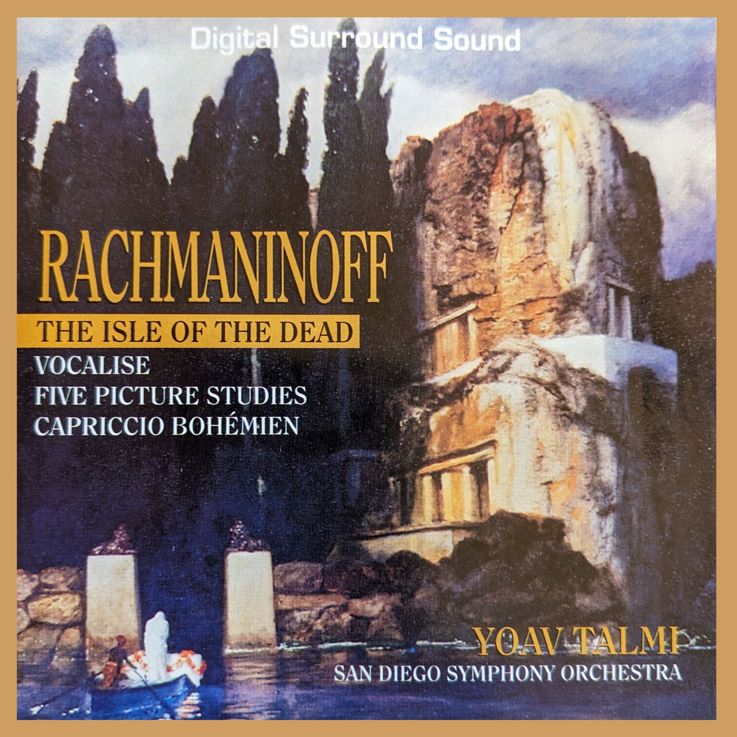 RACHMANINOFF: The Isle of the Dead, Five Picture Studies, Vocalise, Capriccio Bohemian - San Diego Symphony Orchestra, Yoav Talmi (DIGITAL DOWNLOAD)
