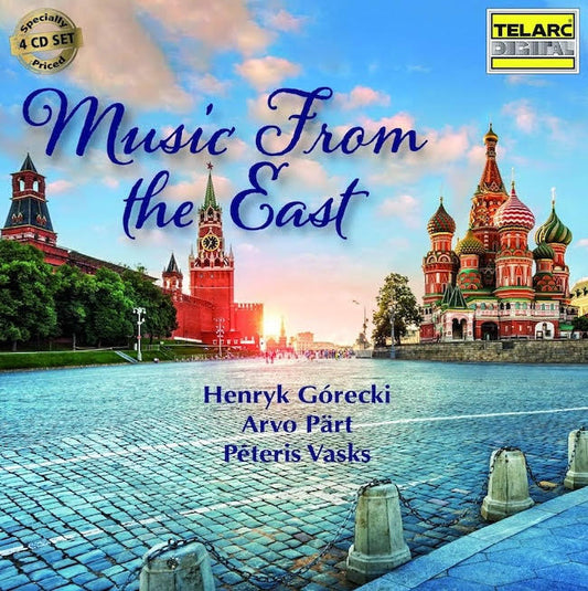 MUSIC FROM THE EAST: MUSIC OF GORECKI, PART AND VASKS - I Fiamminghi, Rudolf Werthen, Atlanta Symphony, Donald Runnicles, Christine Brewer (4 CDS)
