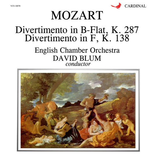 Mozart: Divertimenti, K. 287 & K. 138 - English Chamber Orchestra, David Blum (DIGITAL DOWNLOAD)