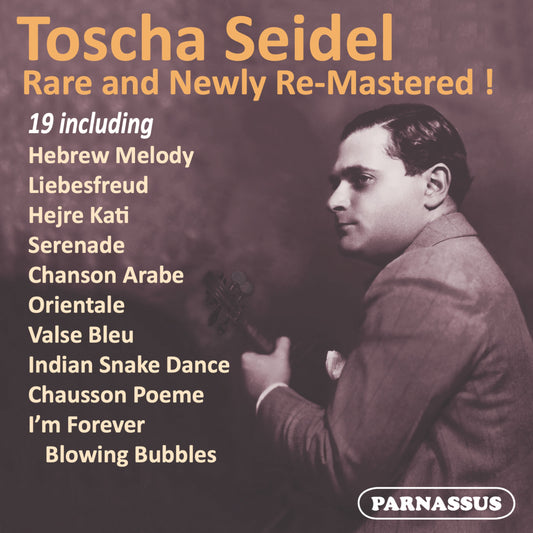 Toscha Seidel: Rare and Newly Remastered (PDF BOOKLET)
