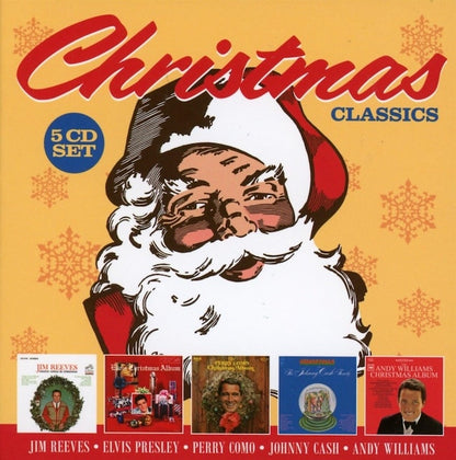 Christmas Classics - Elvis Presley, Perry Como, Johnny Cash, Andy Williams, Jim Reeves  (5 CDs)