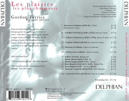 Gordon Ferries - Les Plaisirs Les Plus Charmants (baroque guitar)