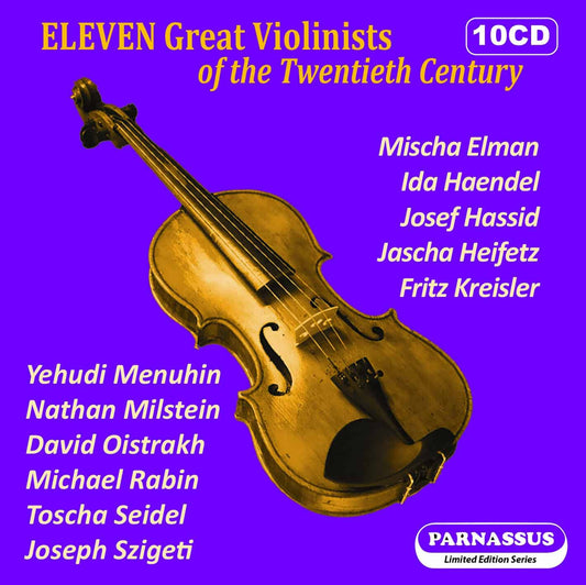 11 Great Violinists of the 20th Century (10 CDs)