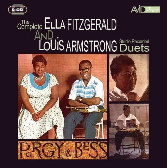 ELLA FITZGERALD & LOUIS ARMSTRONG - The Complete Studio Recorded Duets (2 CDs)