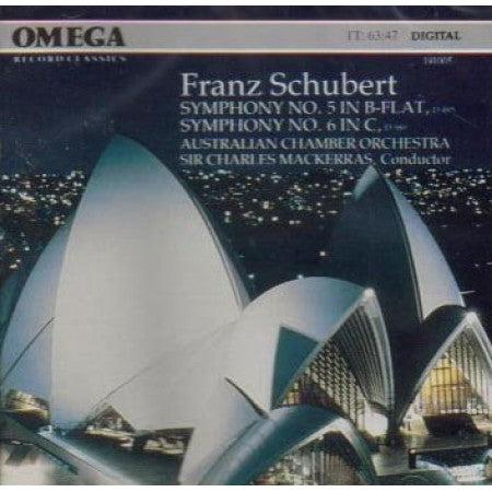 SCHUBERT: SYMPHONIES 5 & 6 - Charles Mackerras, Australian Chamber Orchestra (DIGITAL DOWNLOAD)