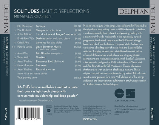 Solitudes: Baltic Reflections - Mr McFall's Chamber