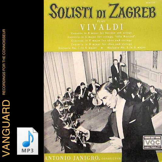 I SOLISTI DI ZAGREB PLAYS VIVALDI (Digital Download)