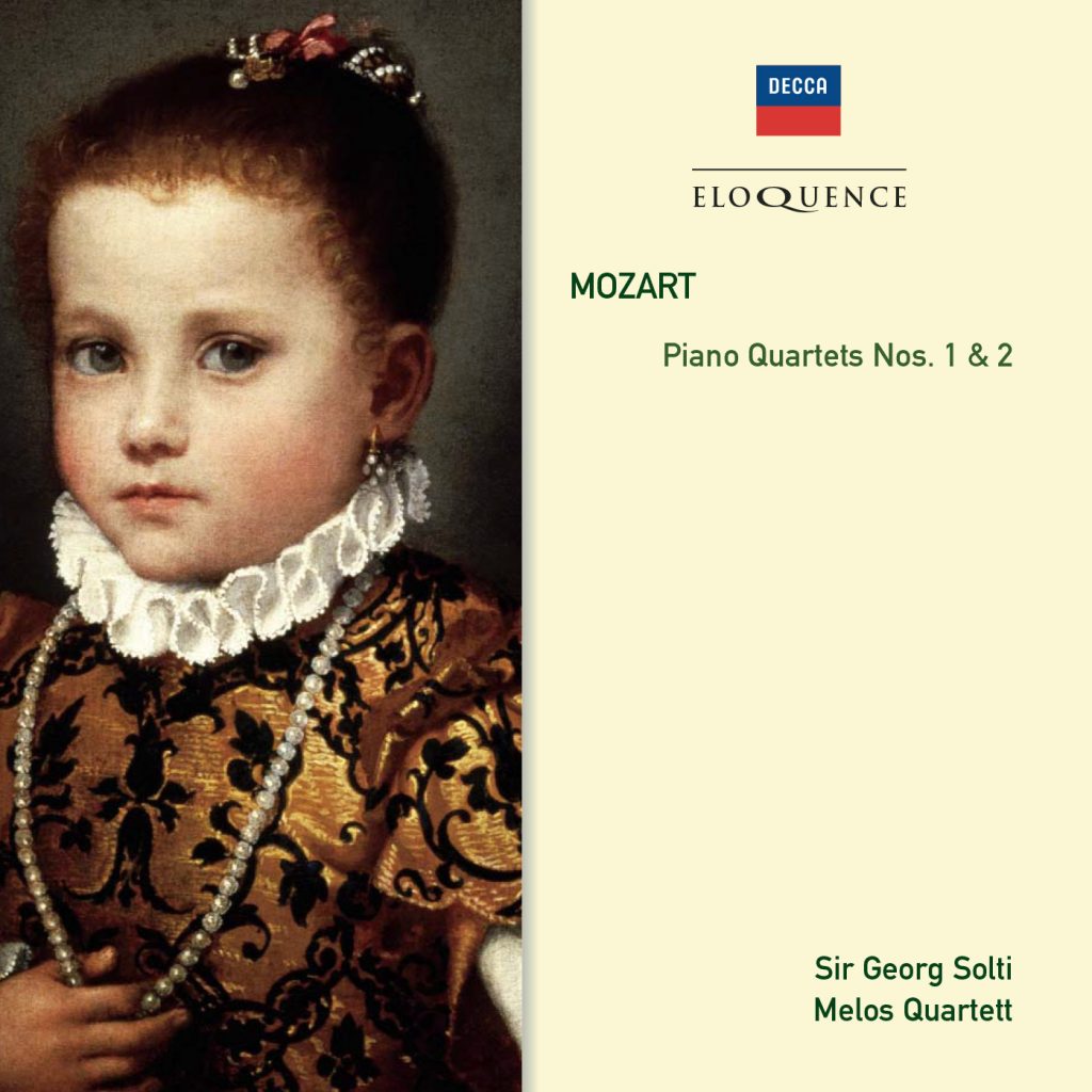 MOZART: Piano Quartets 1 & 2 - Solti, Melos Quartett