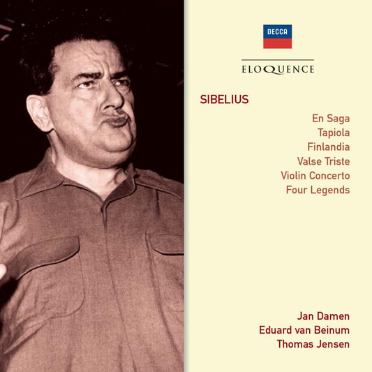 SIBELIUS: Violin Concerto. En Saga, Finlandia, Valse Triste, Tapiola, Four Legends - Damen, Van Beinum, Jensen (2 CDs)