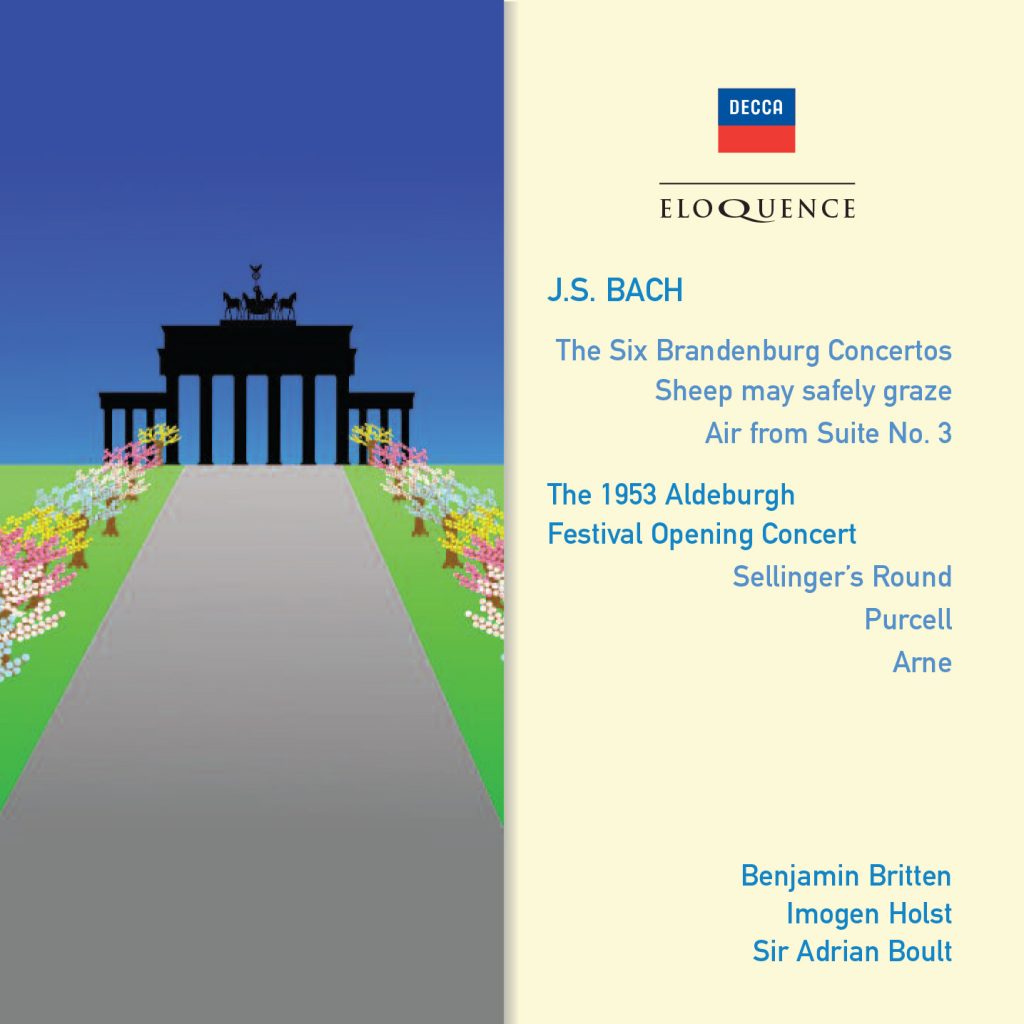BACH: 6 Brandenburg Concertos (1953 Aldeburgh Festival Opening Concert) - Britten, English Chamber Orchestra (2 CDs)