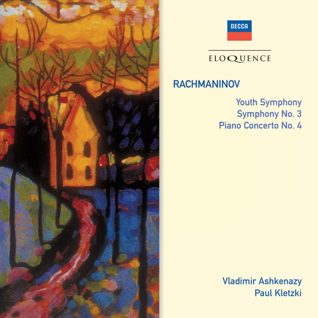 RACHMANINOV: Symphony No. 3; "Youth" Symphony; Piano Concerto No. 4 - Ashkenazy, Previn, Kletzki