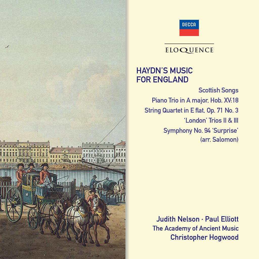 Haydn's Music for England - Academy of Ancient Music, Christopher Hogwood (2 CDs)