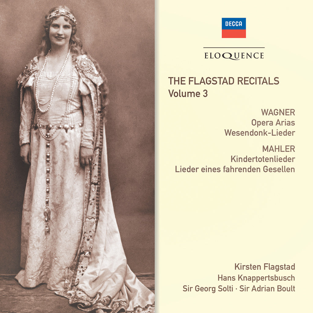 FLAGSTAD RECITALS: VOLUME 3 - Wagner, Mahler (2 CDs)