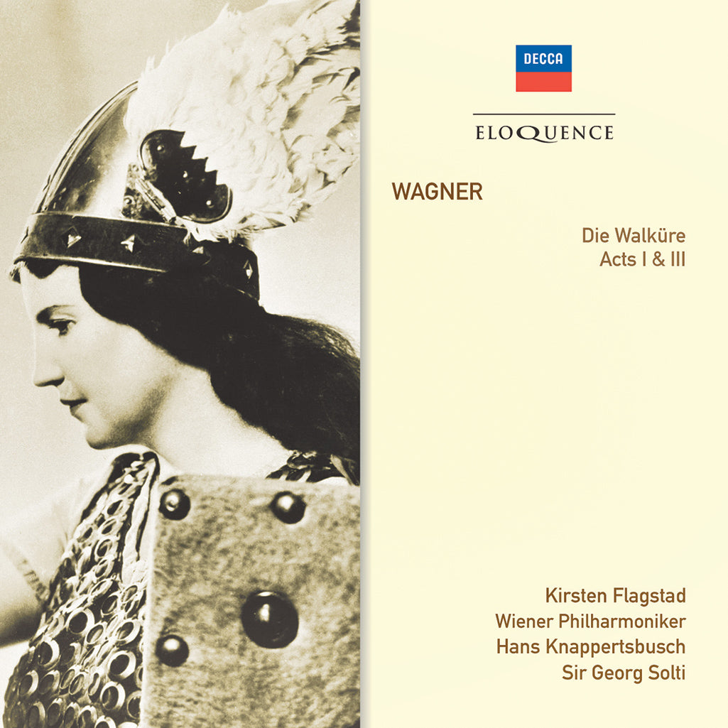 WAGNER: Die Walkure, Acts 1 & 3 - Flagstad, Wiener Philharmoniker (2 CDs)