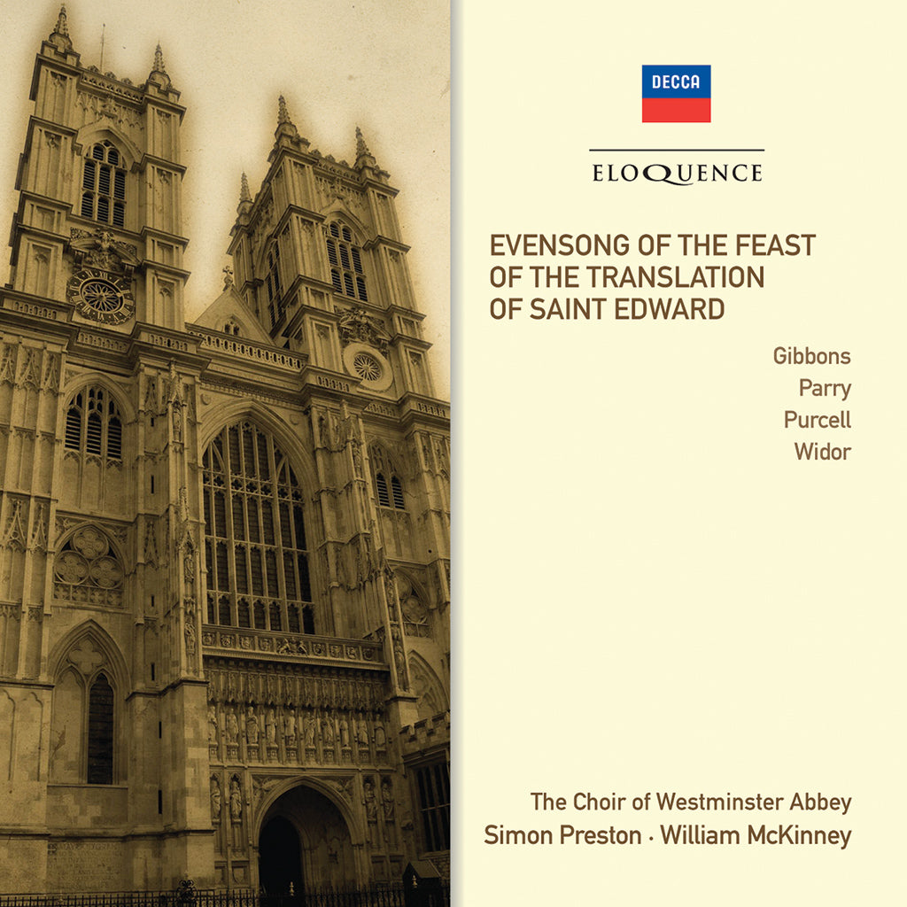 Evensong for the Translation of St. Edward - Choir of Westminster Abbey, Preston