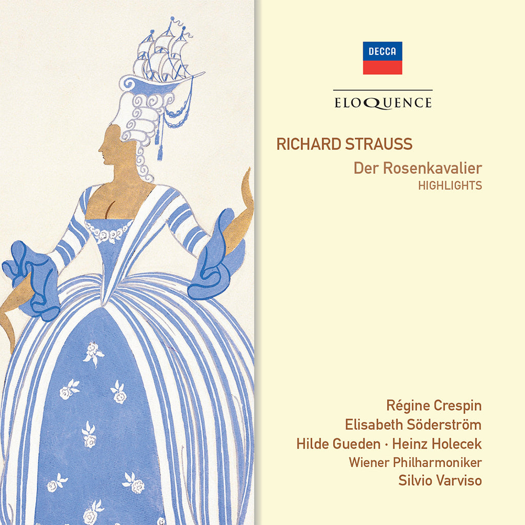 STRAUSS, R: Der Rosenkavalier (excerpts) - Crespin, Söderström, Gueden, Wiener Philharmoniker