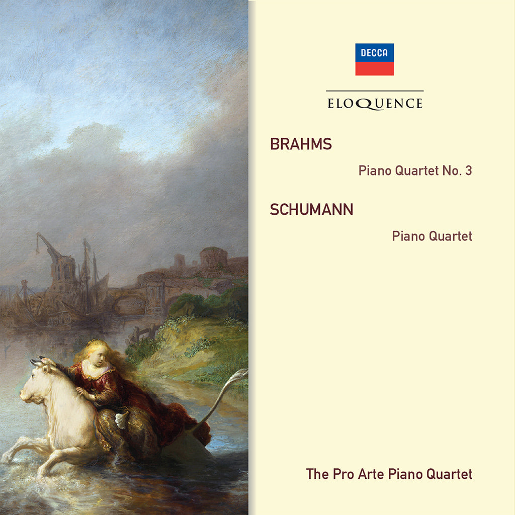 BRAHMS: Piano Quartet No. 3; SCHUMANN: Piano Quartet - Pro Arte Piano Quartet