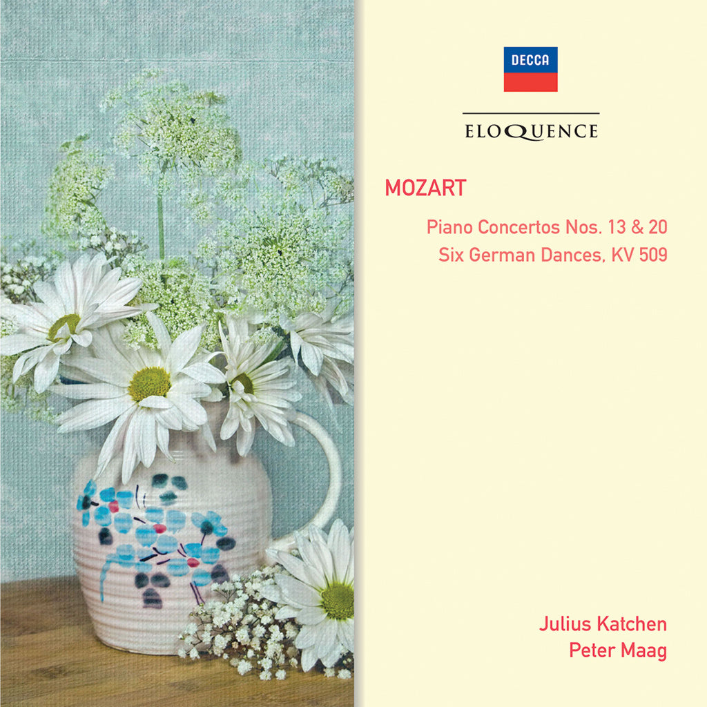 MOZART: Piano Concertos Nos. 13 & 20, Six German Dances - Katchen; Maag, New Symphony Orchestra of London; London Symphony