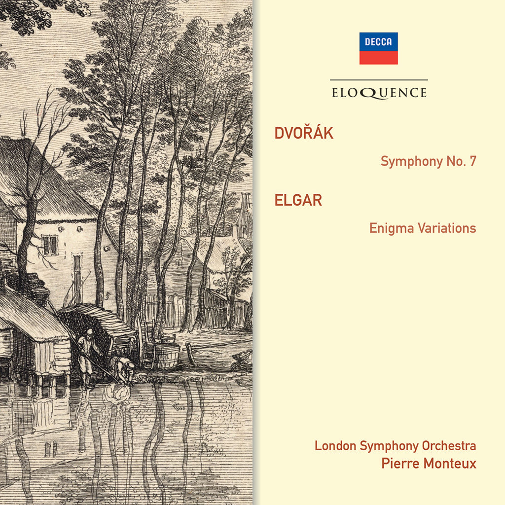 DVORÁK: Symphony No. 7; ELGAR: Enigma Variations - London Symphony Orchestra, Monteux