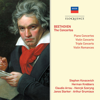 BEETHOVEN: Complete Concertos - Kovacevich, Grumiaux, Arrau, Szeryng, Krebbers, Concertgebouw Orch, LSO (4 CDs)
