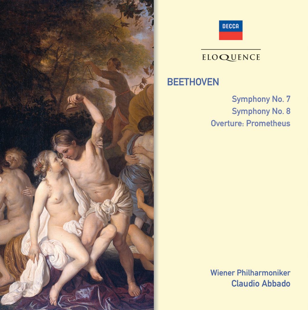 BEETHOVEN: Symphonies Nos. 7 & 8; Die Geschöpfe des Prometheus - Abbado, Wiener Philharmoniker