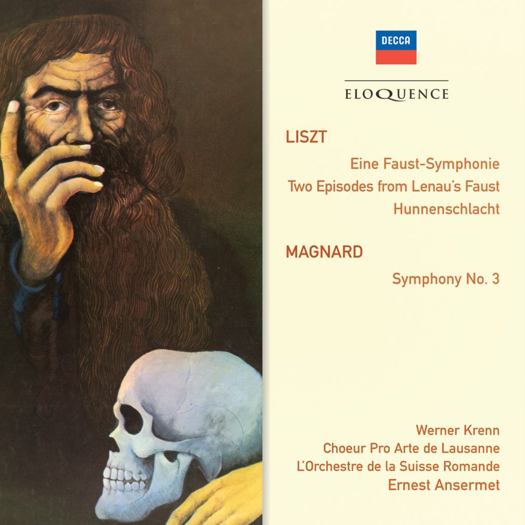 LISZT: Faust Symphony, Hunnenschlact, Two Episodes from Faust, MAGNARD:  Symphony #3 - Ansermet, L'Orchestre de la Suisse Romande (2 CDs)