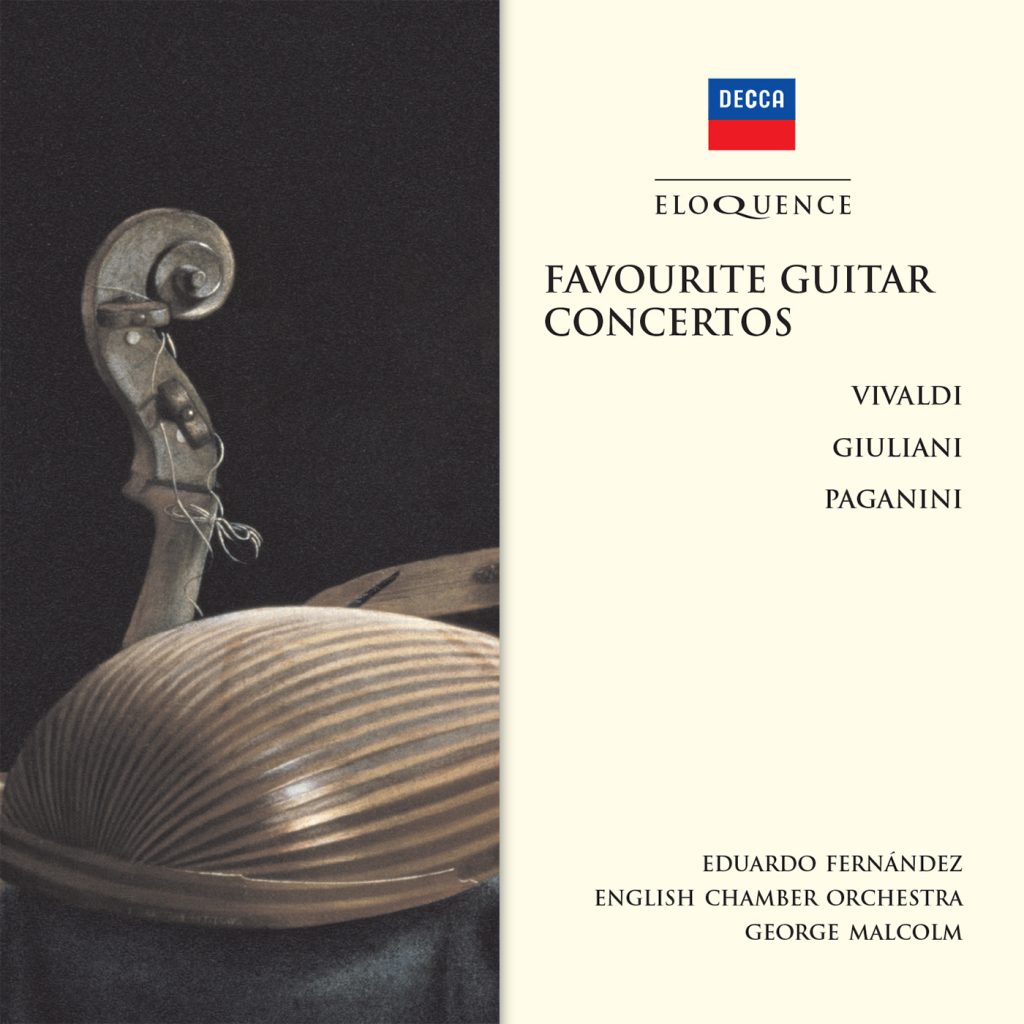 Favourite Guitar Concertos (VIVALDI / GIULIANI / PAGANINI)- Eduardo Fernandez, English Chamber Orchestra, GeorgeMalcolm