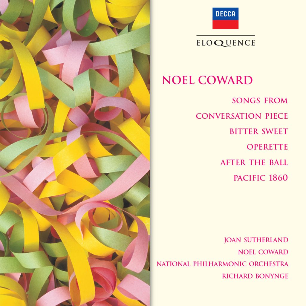 COWARD: Songs from Conversation Piece, Bitter Sweet etc. - Sutherland; Coward; National Philharmonic Orchestra; Bonynge