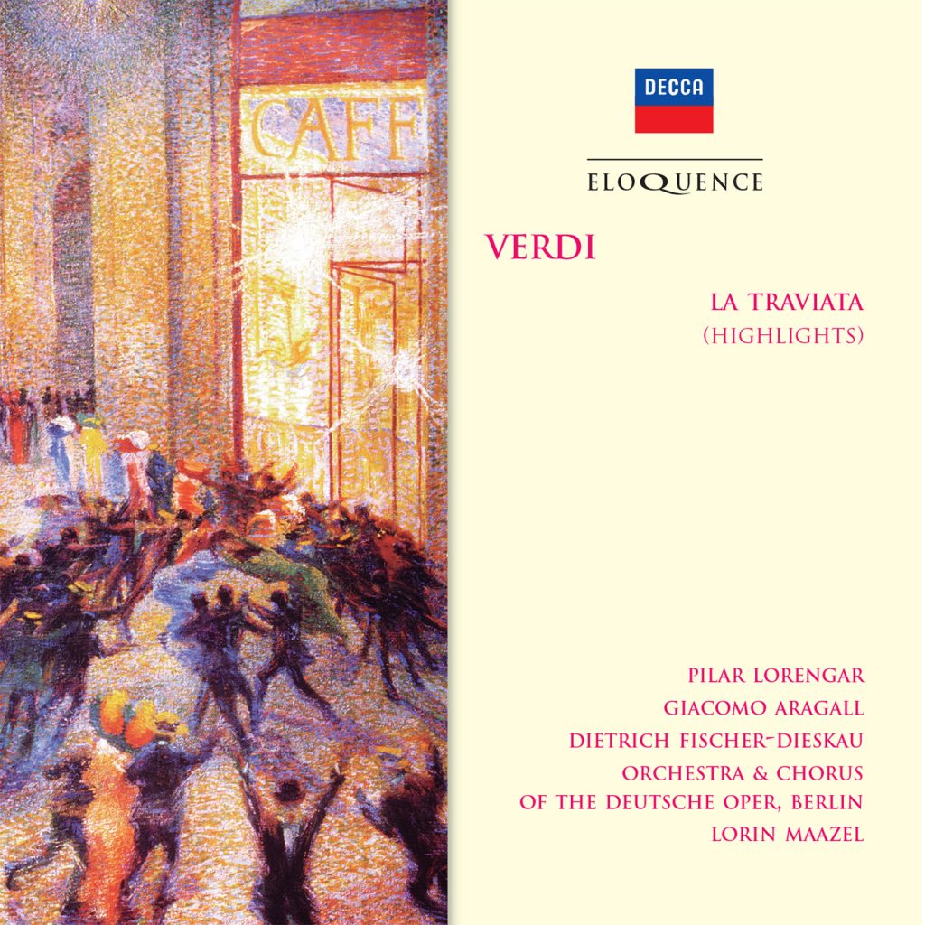 VERDI: La Traviata (Highlights) - Lorengar, Fischer-Dieskau, Deutsche Opera Berlin, Maazel