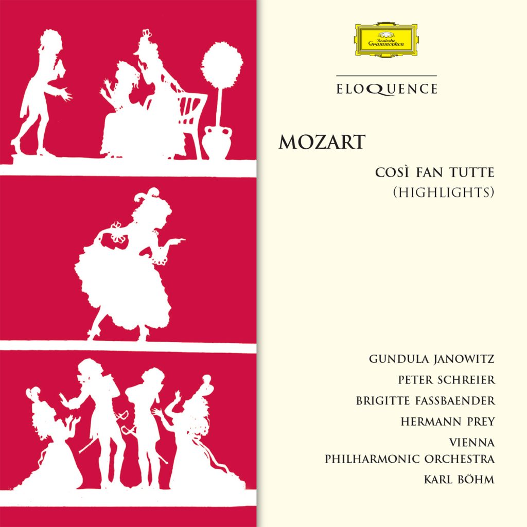MOZART: Cosi Fan Tutte (Highlights) - Janowitz, Fassbaender, Prey, Vienna Philharmonic, Bohm