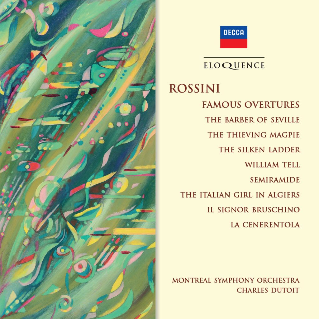 ROSSINI: Famous Overtures - Orchestre Symphonique de Montreal, Charles Dutoit