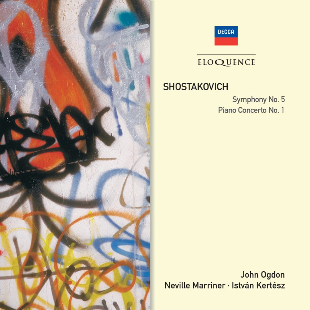 SHOSTAKOVICH: Symphony No. 5, Piano Concerto No.1 - John Ogden, Istvan Kertesz, Neville Marriner