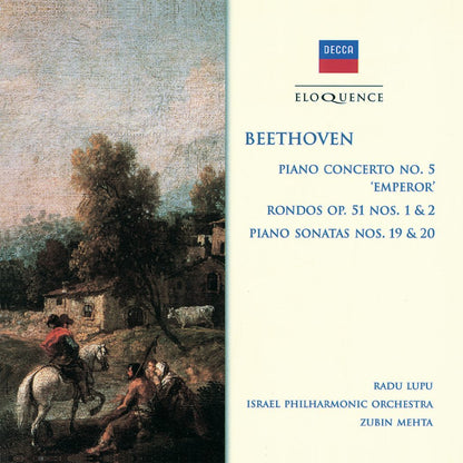 BEETHOVEN: Piano Concertos No.5; Two Sonatas etc. - Lupu, Israel Philharmonic Orch, Mehta