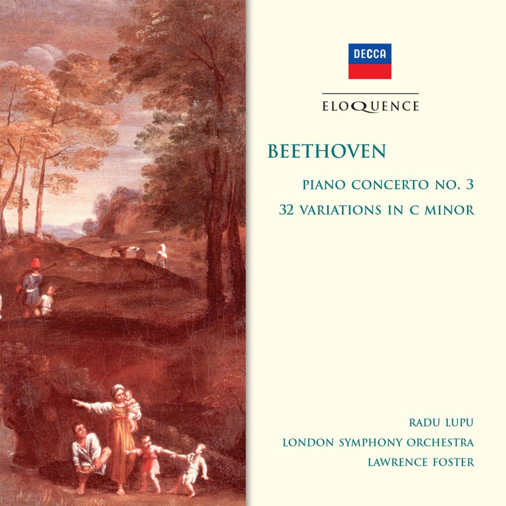 BEETHOVEN: Piano Concerto No. 3; 32 Variations in C Minor - Radu Lupu; London Symphony Orchestra; Lawrence Foster