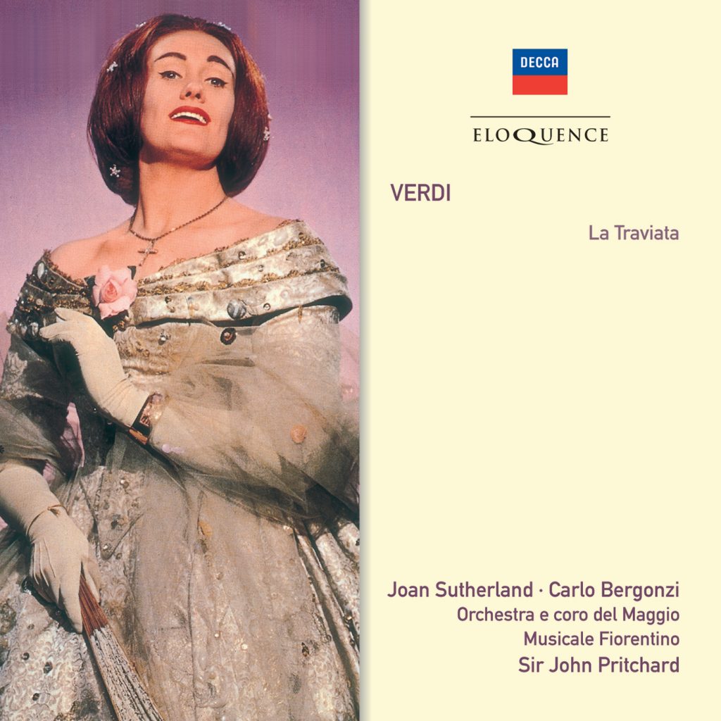 VERDI: La Traviata - Sutherland, Bergonzi, Merrill, Pritchard (2 CDs)