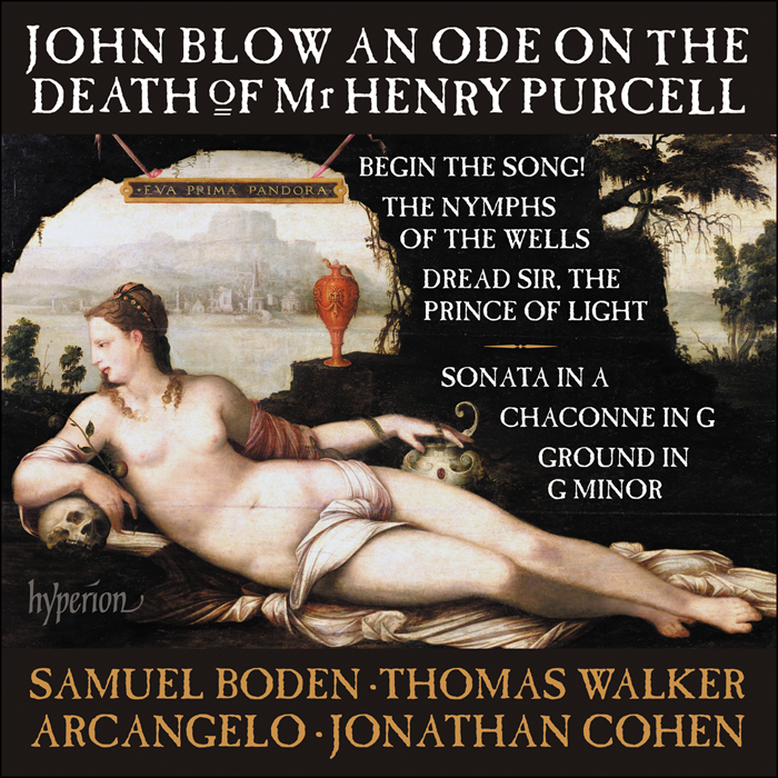Blow: An Ode On The Death Of Mr Henry Purcell and Other Works - Arcangelo